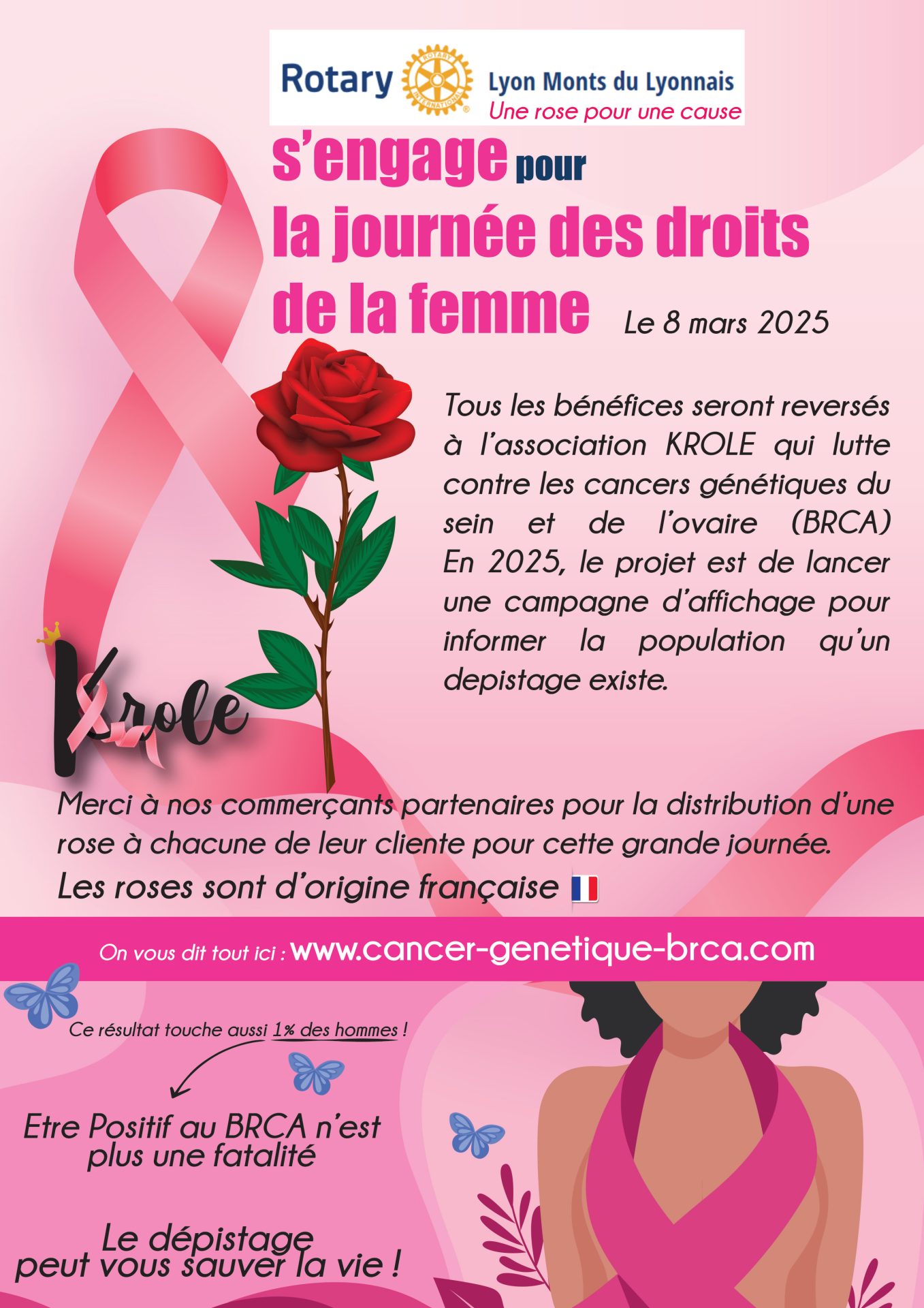 Lire la suite à propos de l’article Une rose pour une cause …